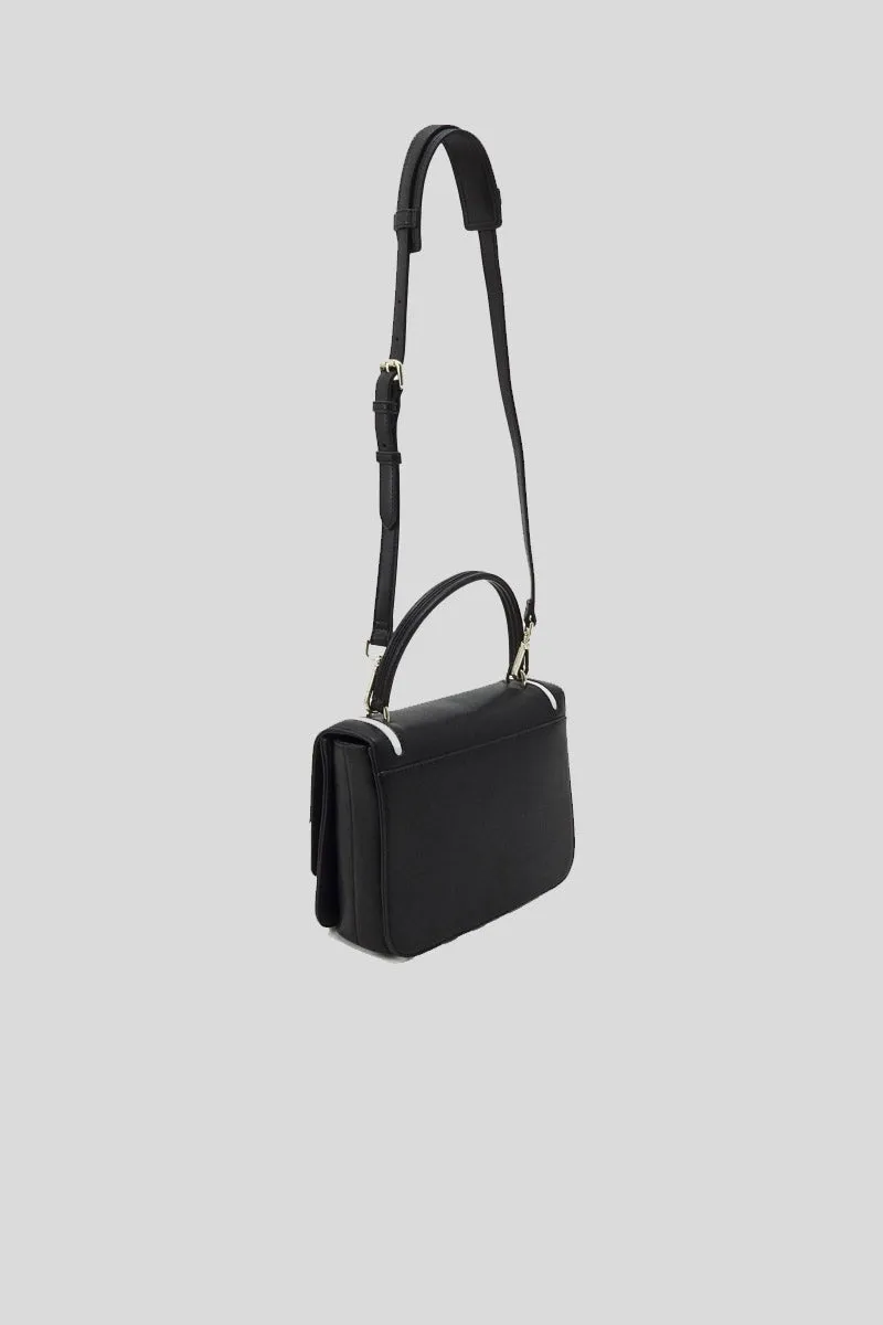 Borsa Pu Nero   Pu Bianco