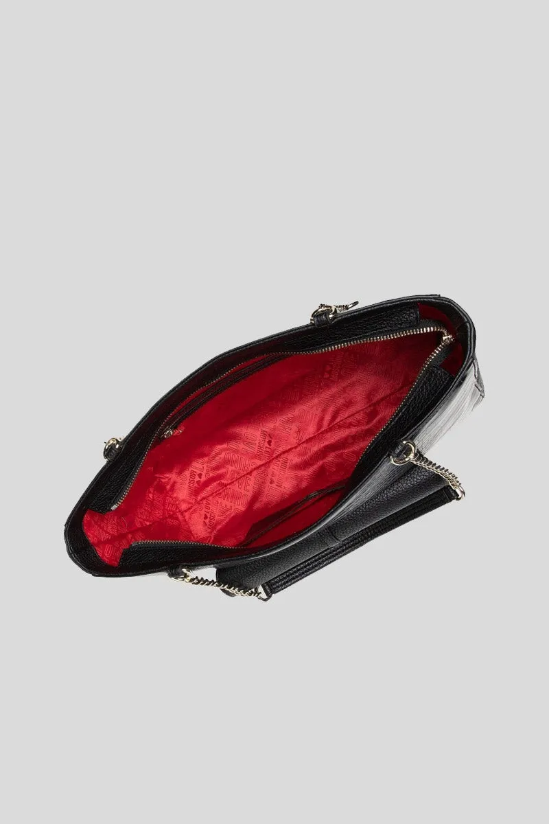 Borsa Pu St. Rocco Croco   Pu - Nero