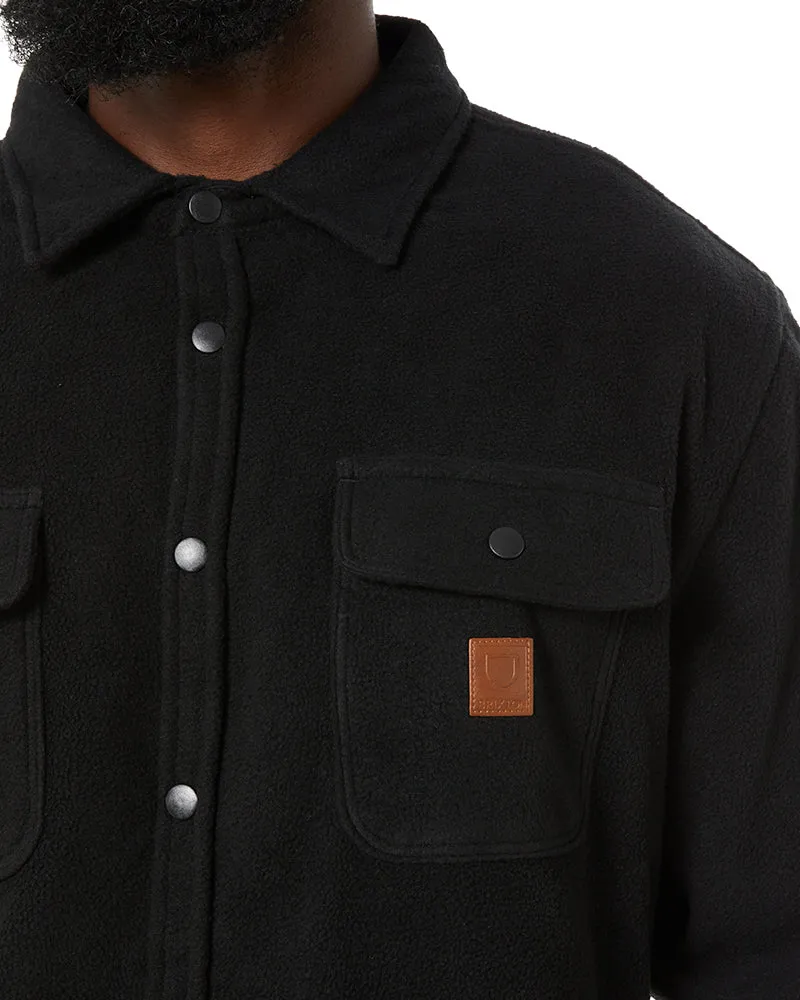 Bowery LS Fleece - Black