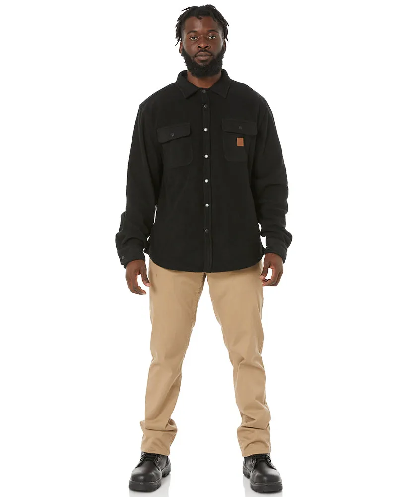 Bowery LS Fleece - Black