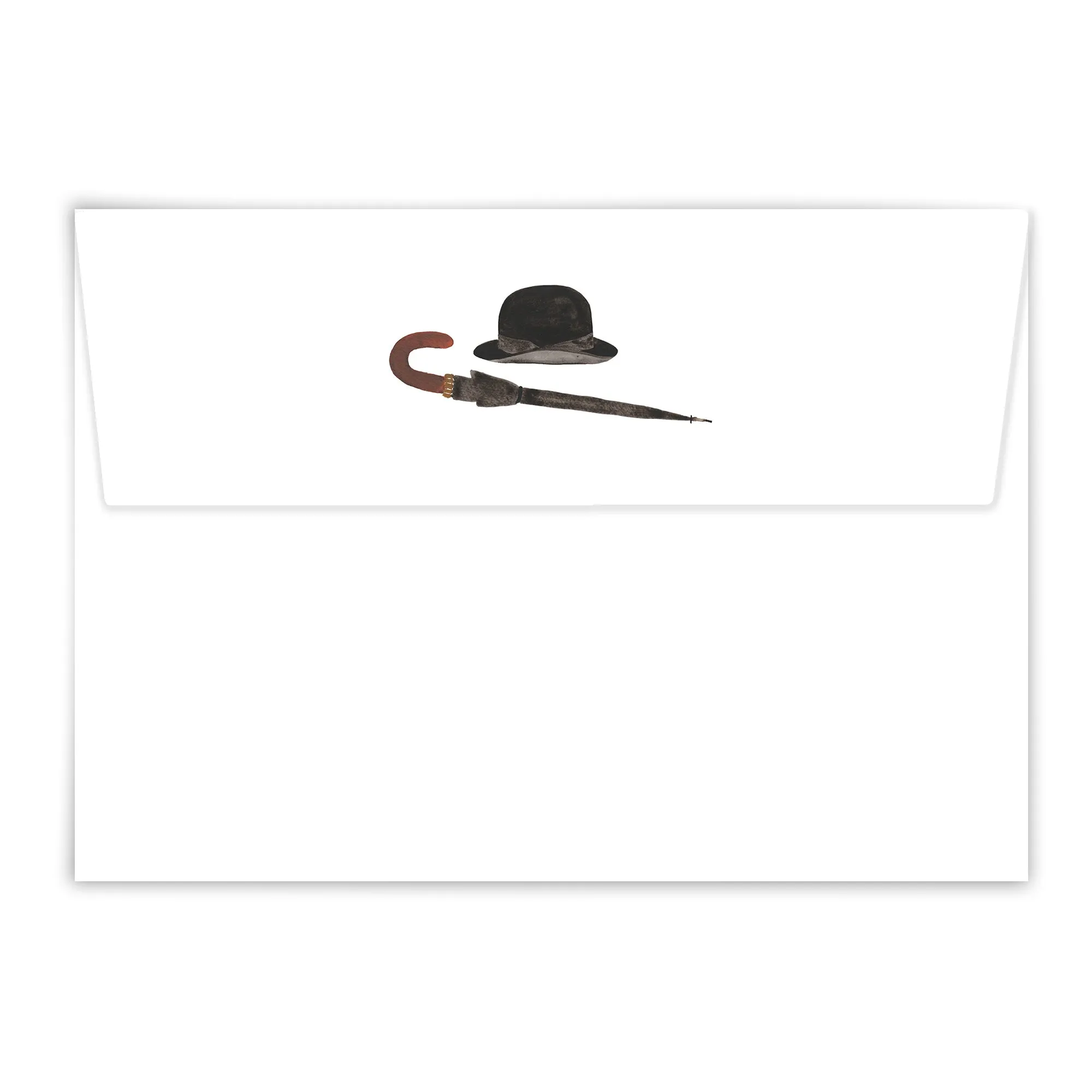 Bowler Hat and Brolly Letter Writing Set with Organiser