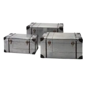 Brewer Aluminum Trunks - Set of 3