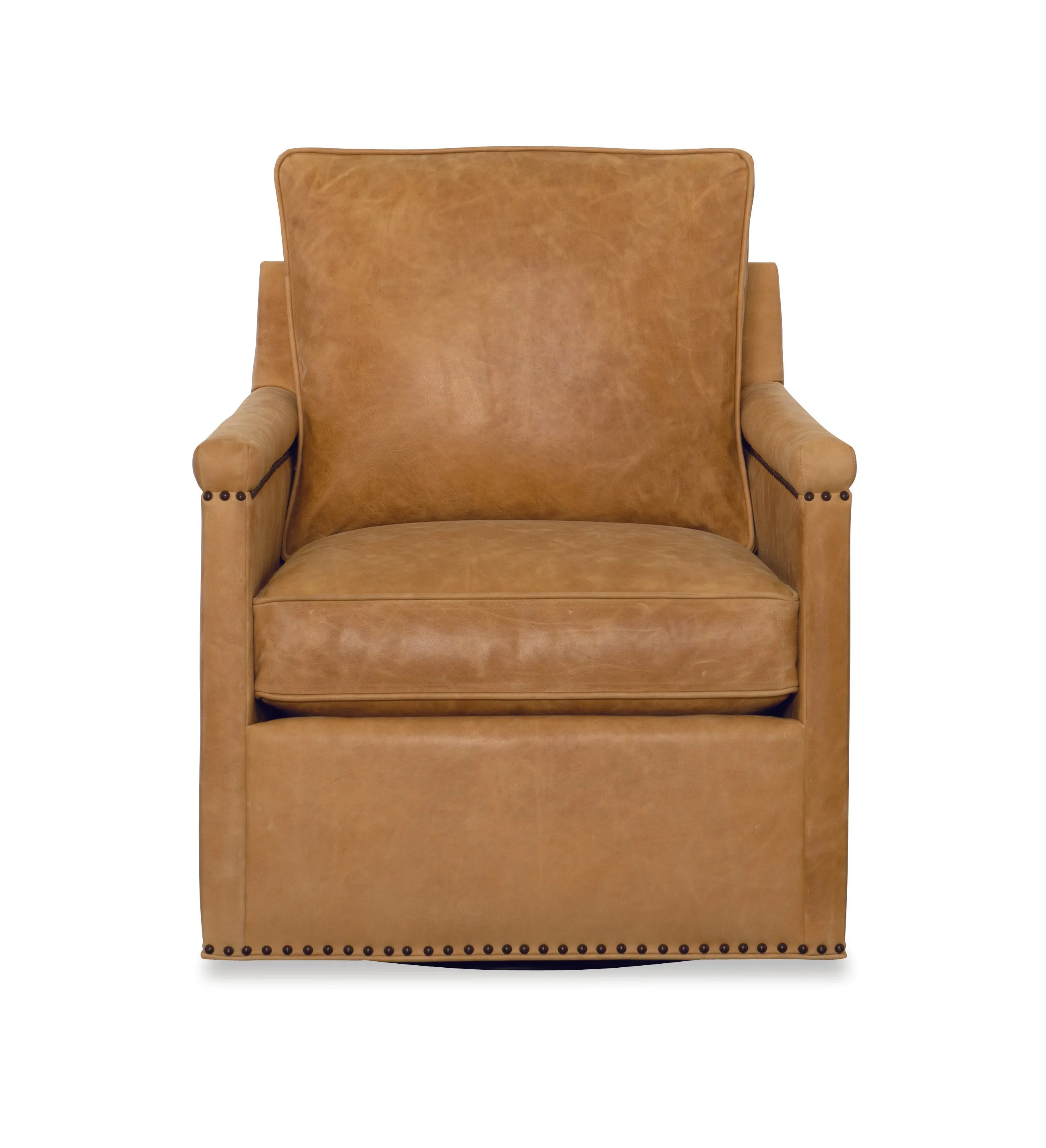 Brooklyn Leather Swivel Chair