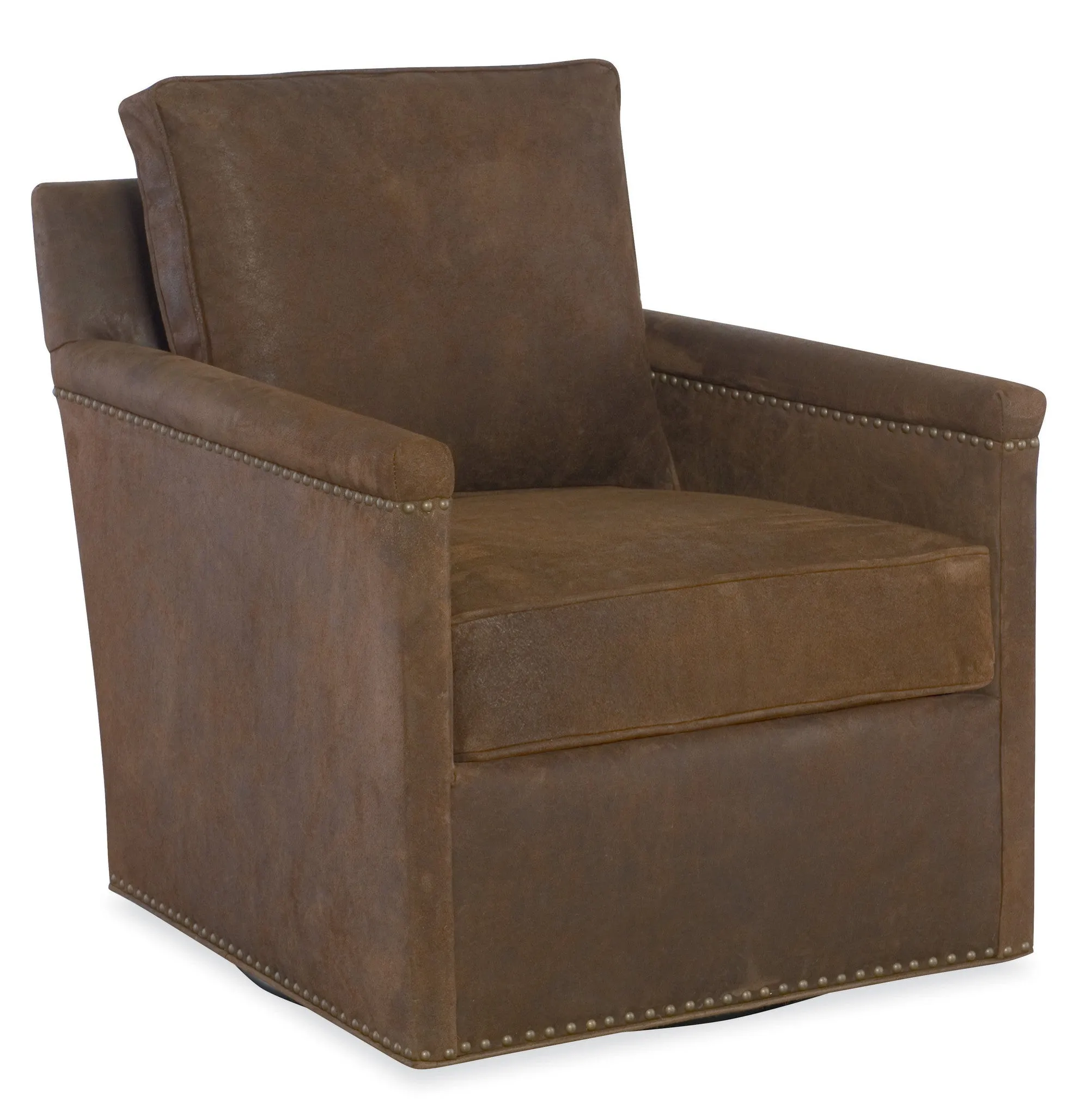 Brooklyn Leather Swivel Chair