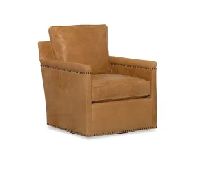 Brooklyn Leather Swivel Chair
