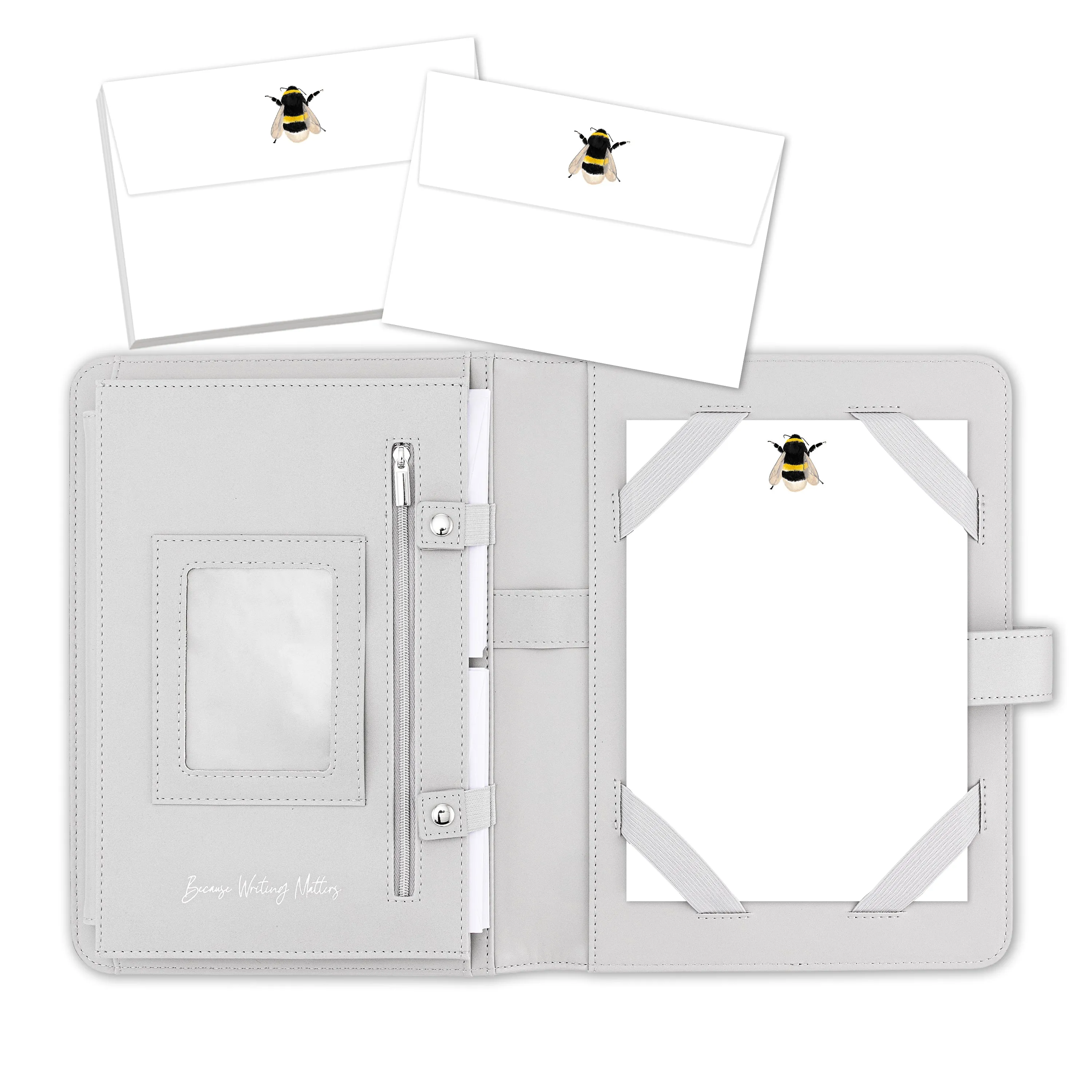 Bumble Bee Letter Writing Set with Organiser