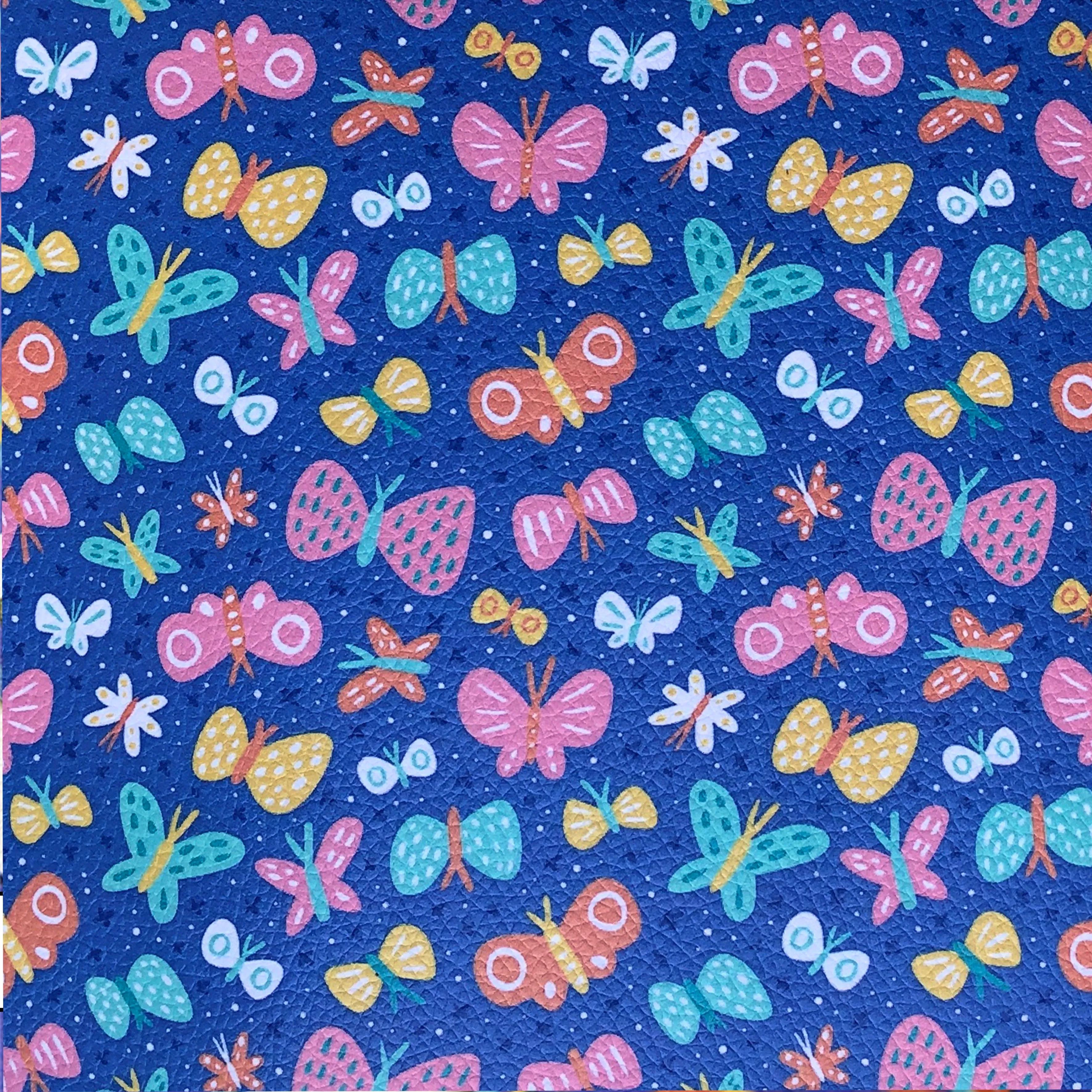 Butterfly Parade ~ Vegan Faux Leather