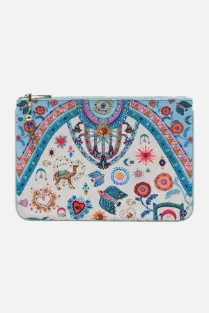CAMILLA Small Canvas Clutch