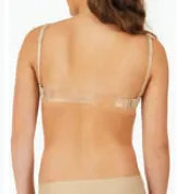Capezio Underwire Bra with Clear and Stretch Straps