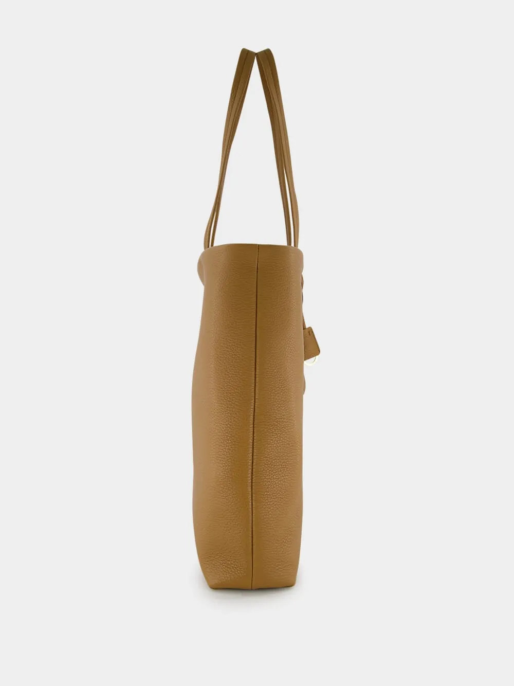 Caramel Soft Leather Shopping Bag