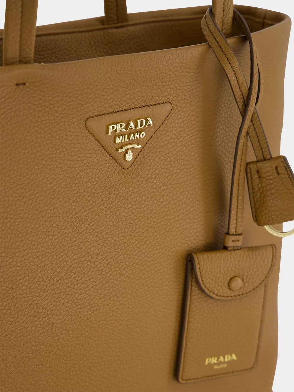 Caramel Soft Leather Shopping Bag