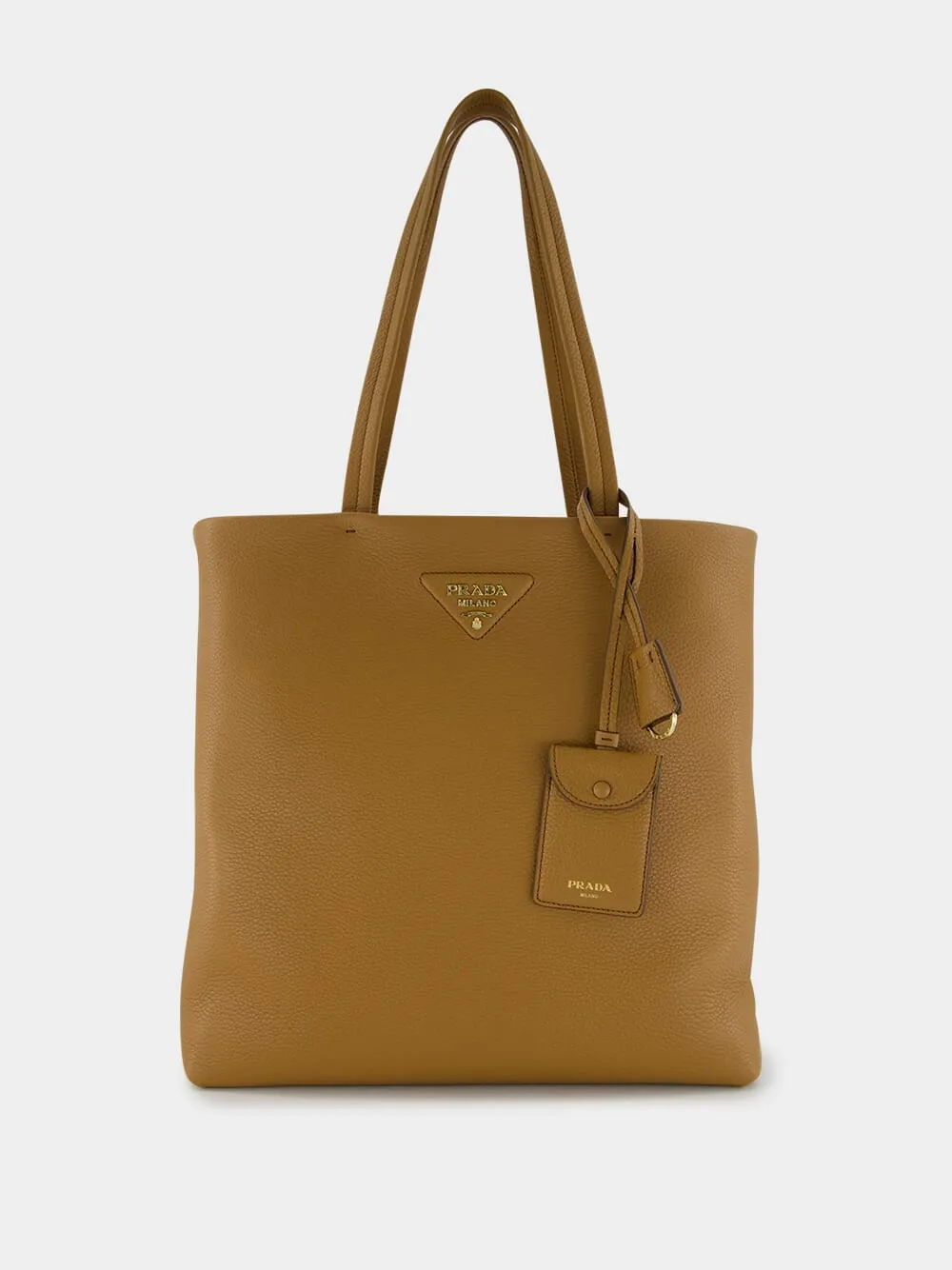 Caramel Soft Leather Shopping Bag