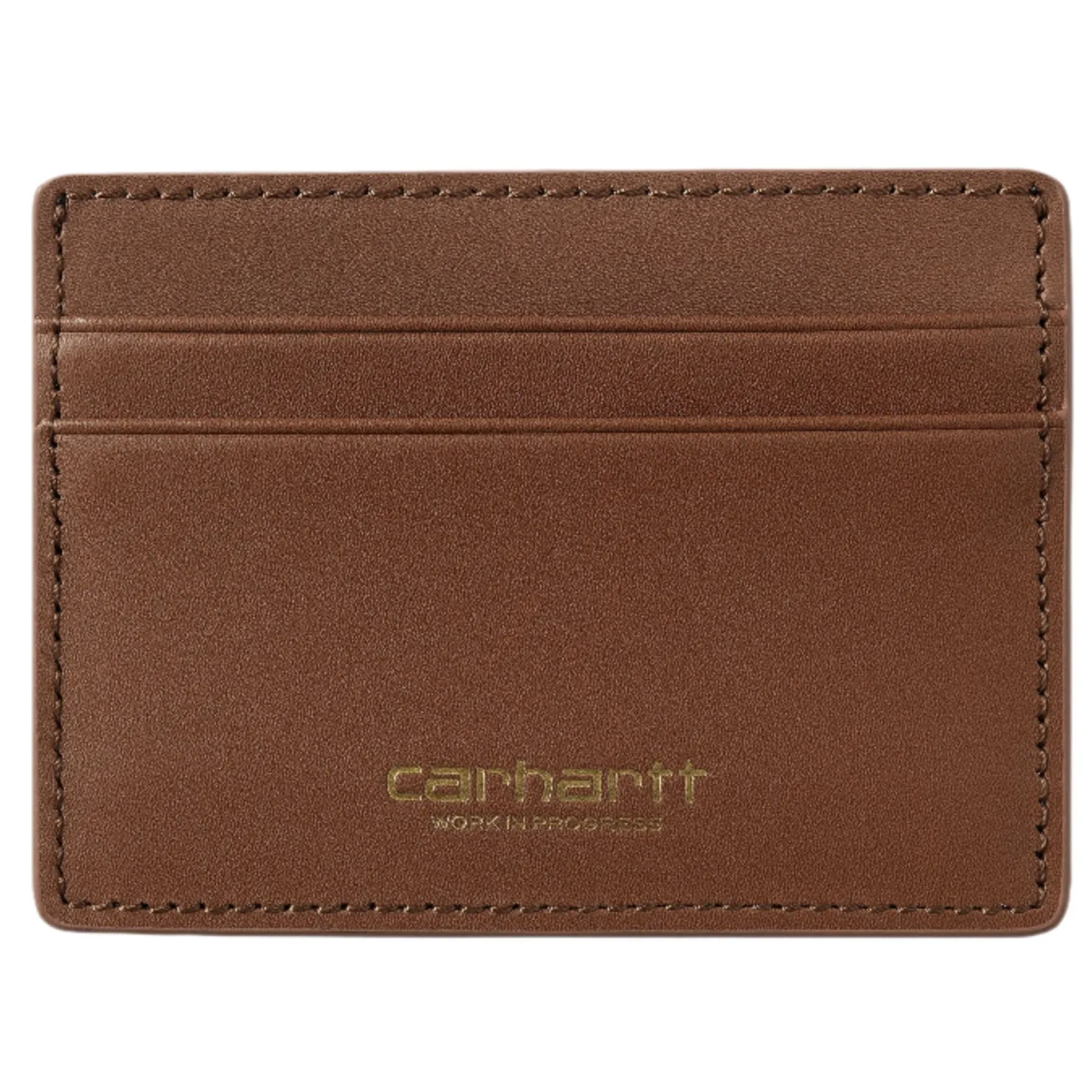 Carhartt WIP Vegas Cardholder Cognac / Gold