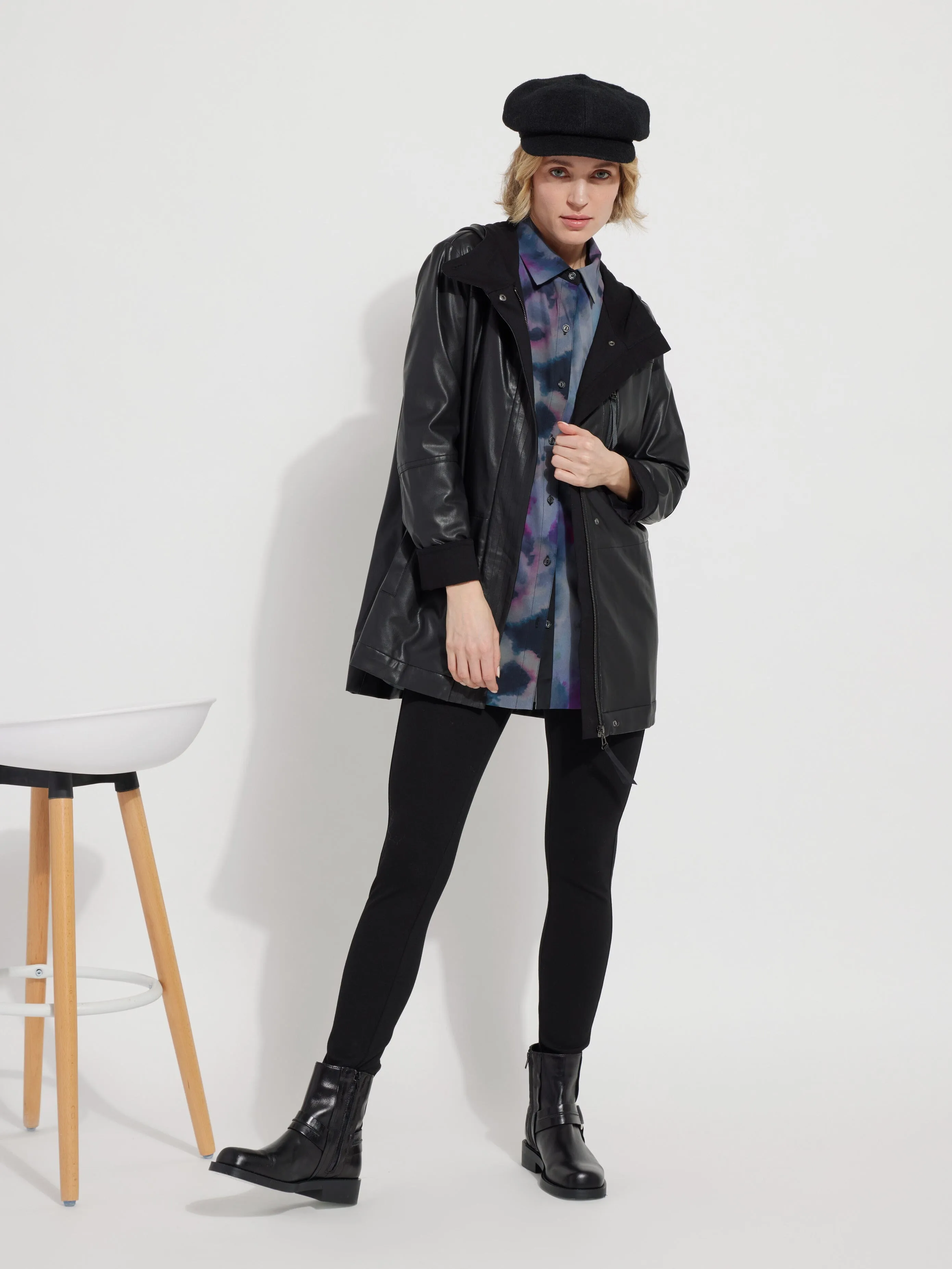 Celine Vegan Leather Jacket