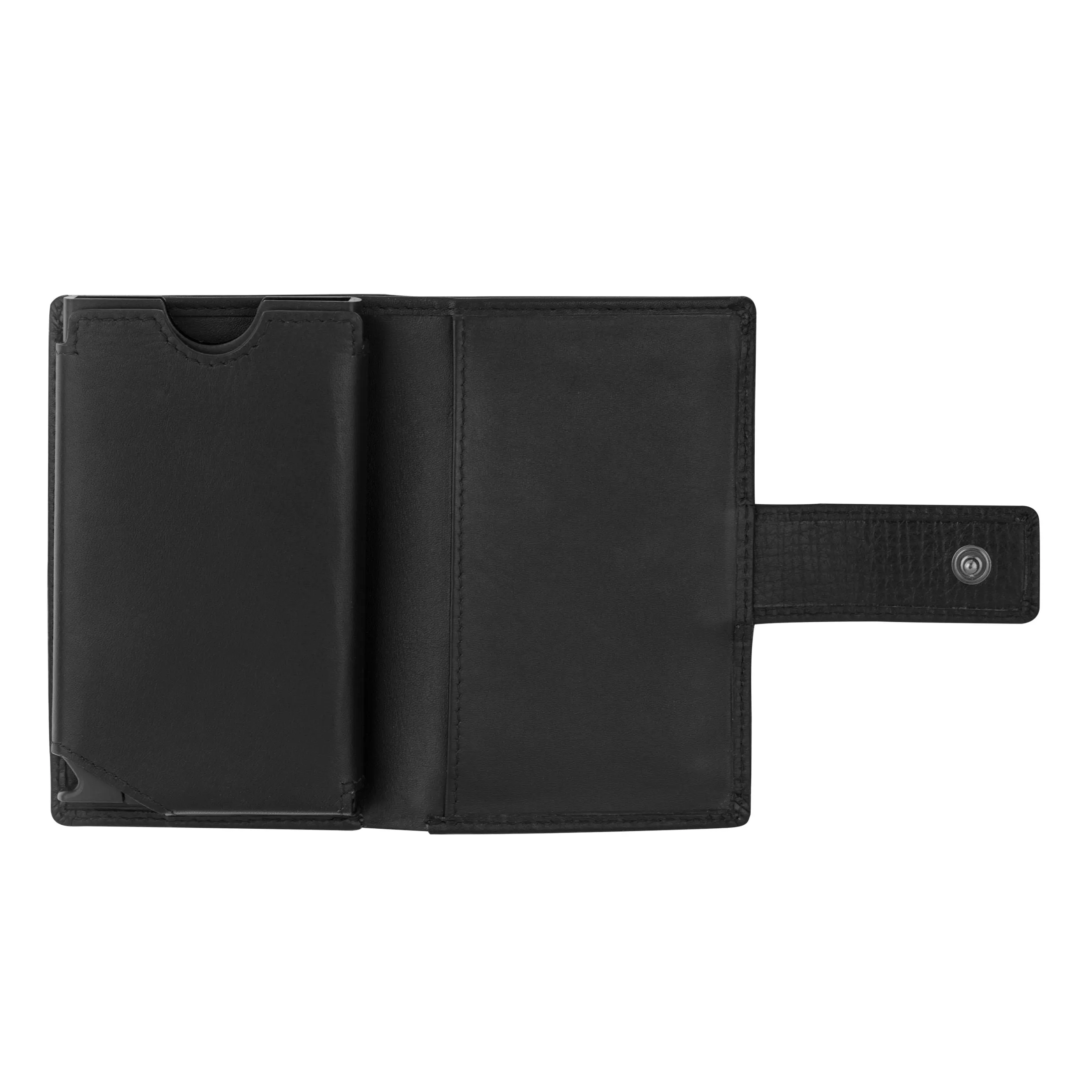 CERRUTI 1881 NLE012A-Rigid card holder Irving Black