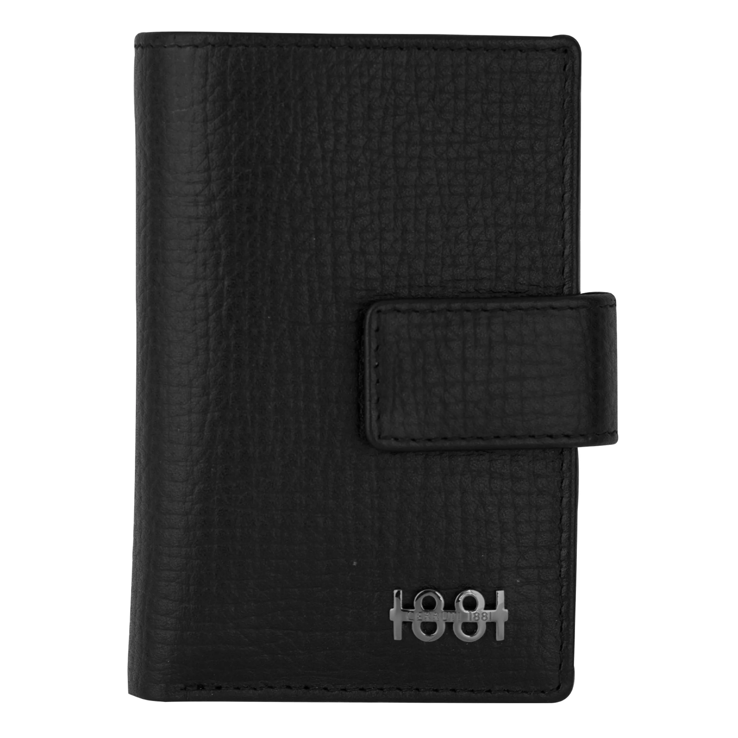 CERRUTI 1881 NLE012A-Rigid card holder Irving Black
