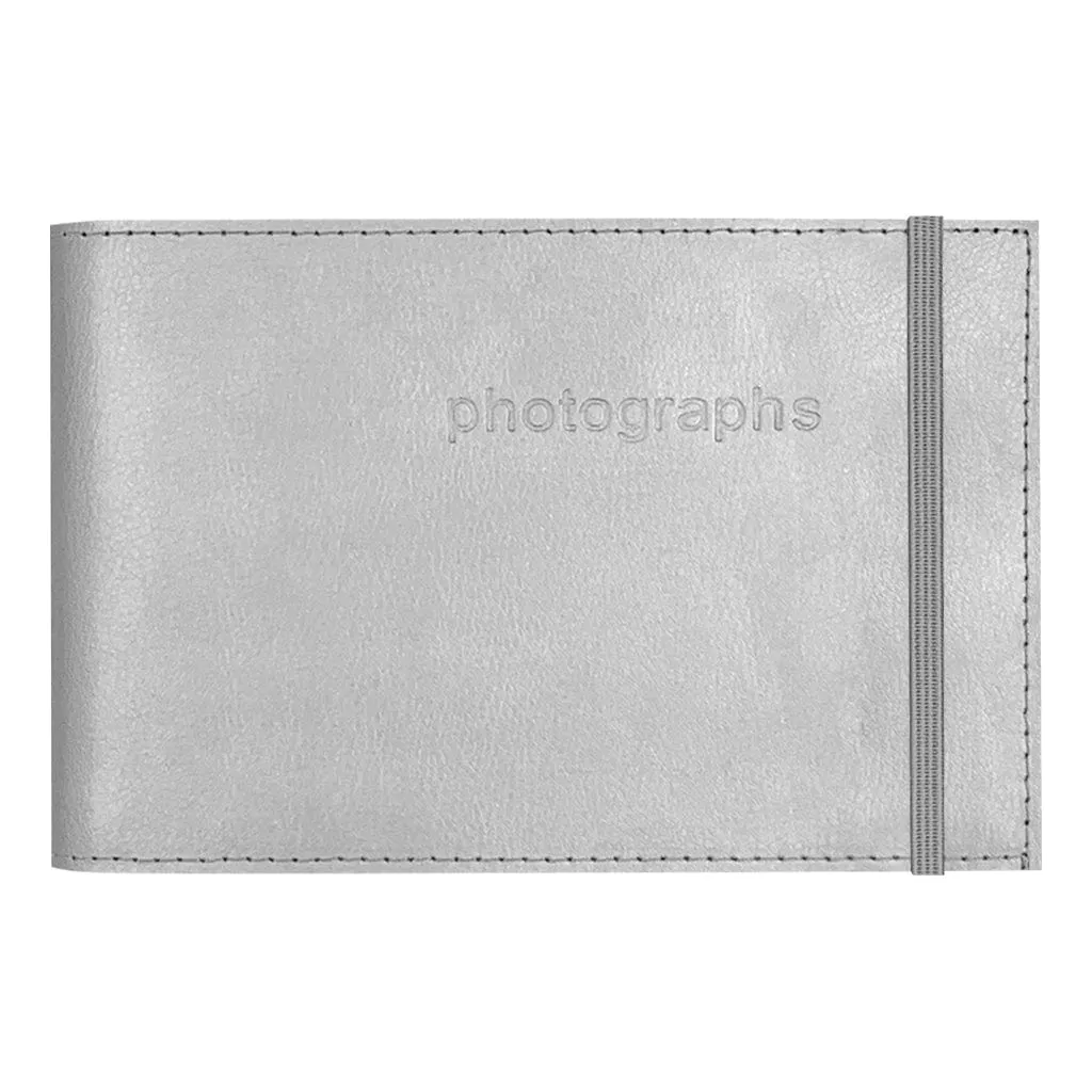 Citi Leather Silver Pocket Brag Book Photo Wallet
