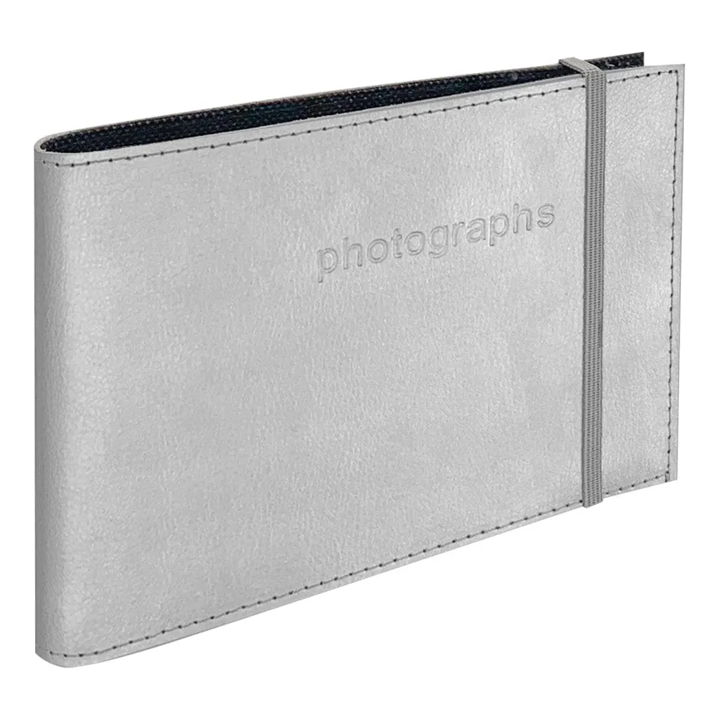 Citi Leather Silver Pocket Brag Book Photo Wallet