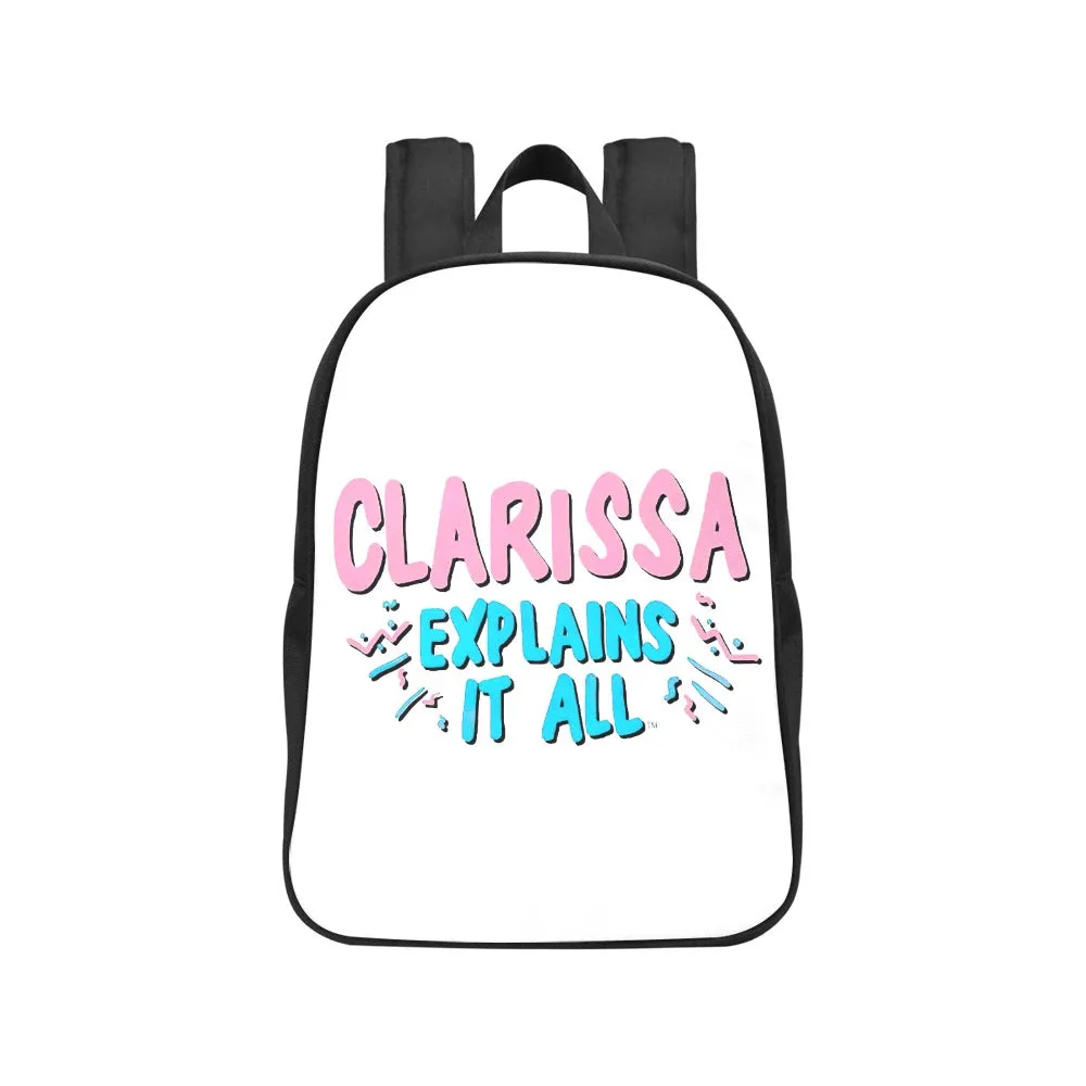 Clarissa Explains It All Canvas Backpack