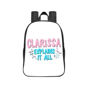Clarissa Explains It All Canvas Backpack