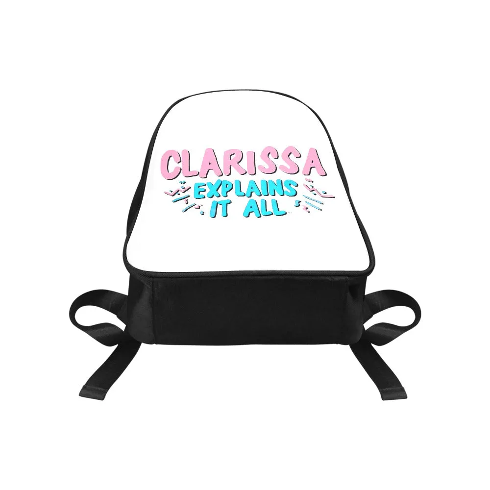 Clarissa Explains It All Canvas Backpack
