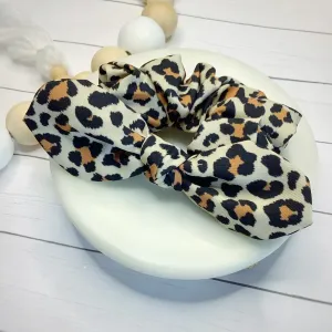 Classic Leopard Bow Strip, Headband and Scrunchie Collection