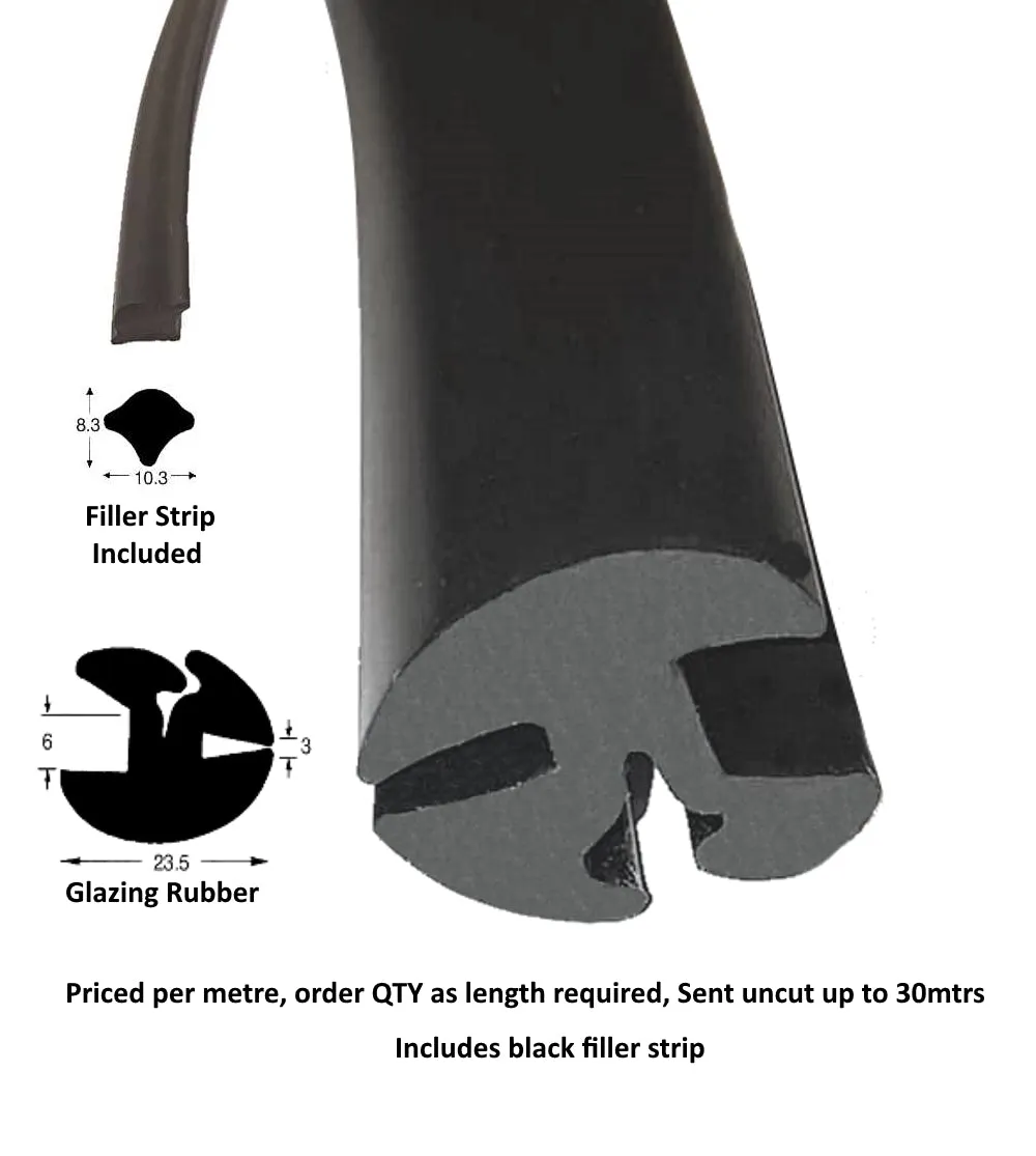 Claytonrite EPDM Glazing Seals