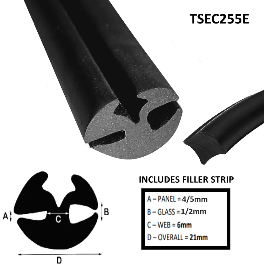 Claytonrite EPDM Glazing Seals