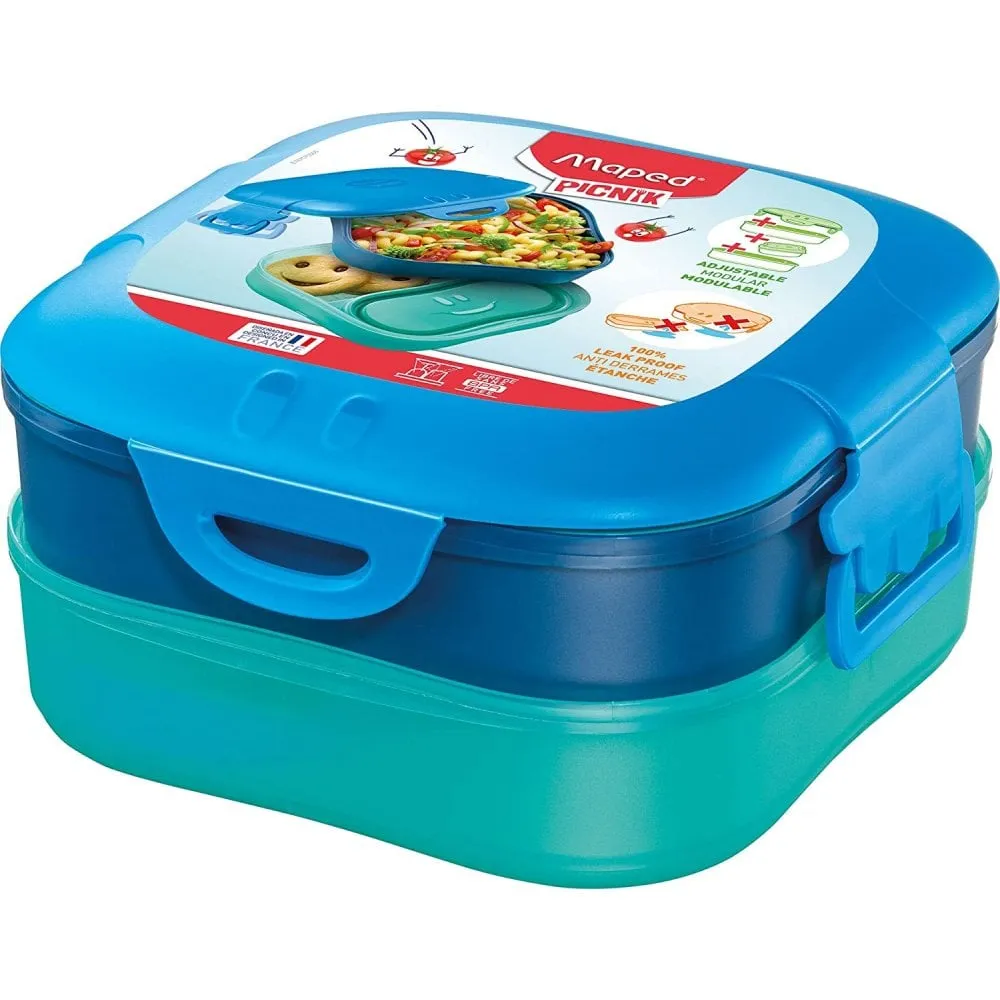 Concept Kids 3-in-1 Lunch Box Blue