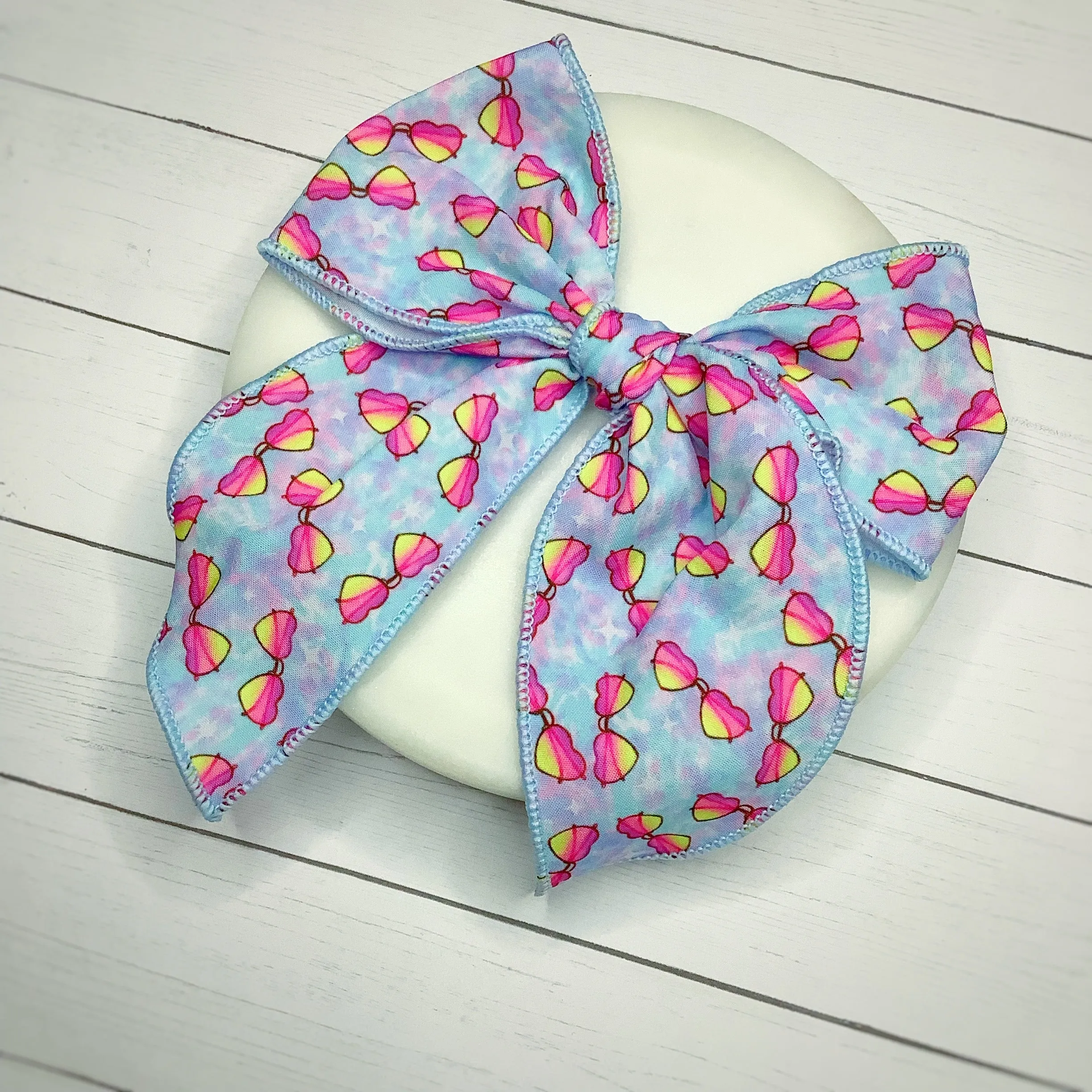 Cool Shades Bow Strip and Scrunchie Collection