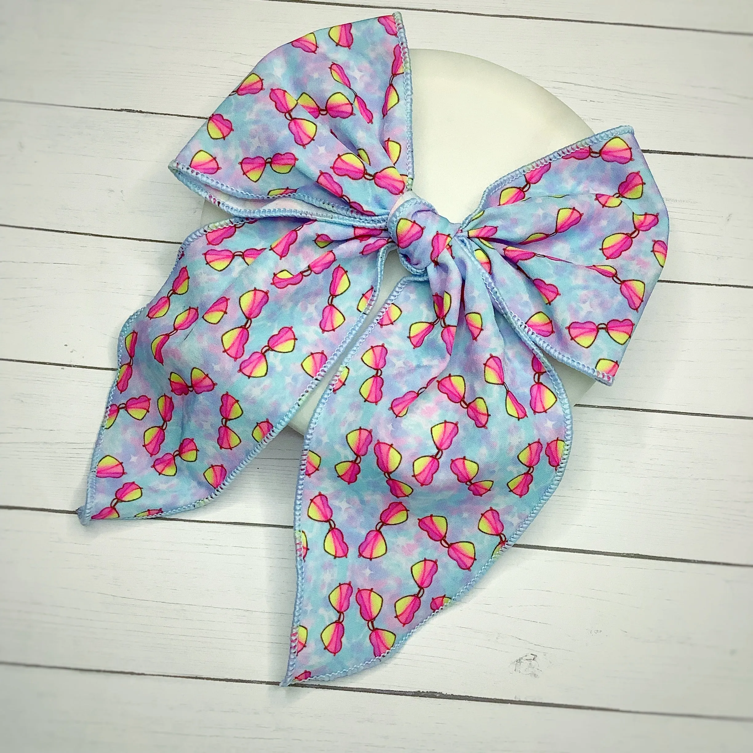 Cool Shades Bow Strip and Scrunchie Collection