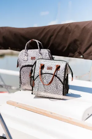 Cooler Lunch Bag - Beige Dalmatian