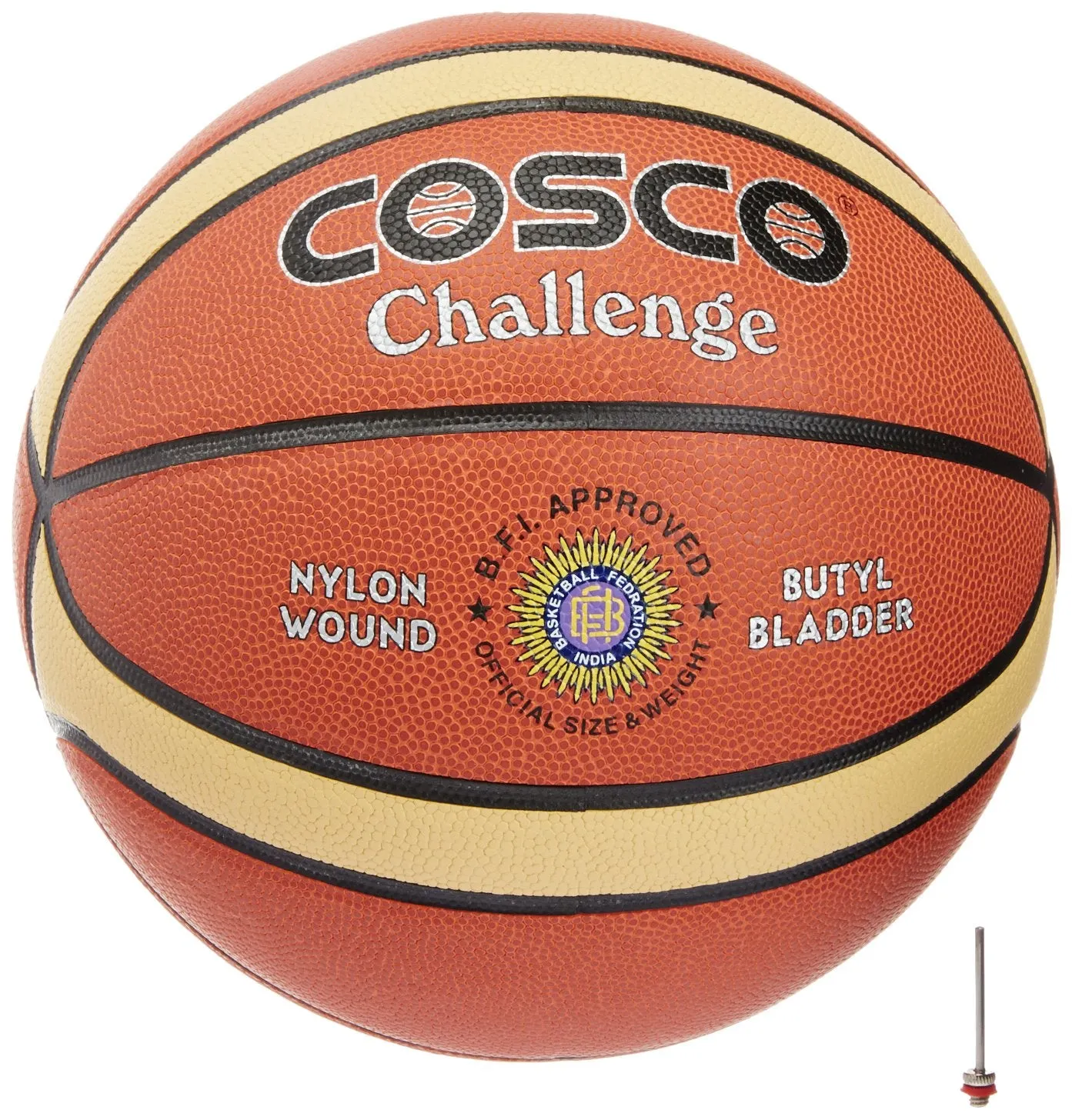 Cosco Challenge Basket Ball, Size 7 (Orange)