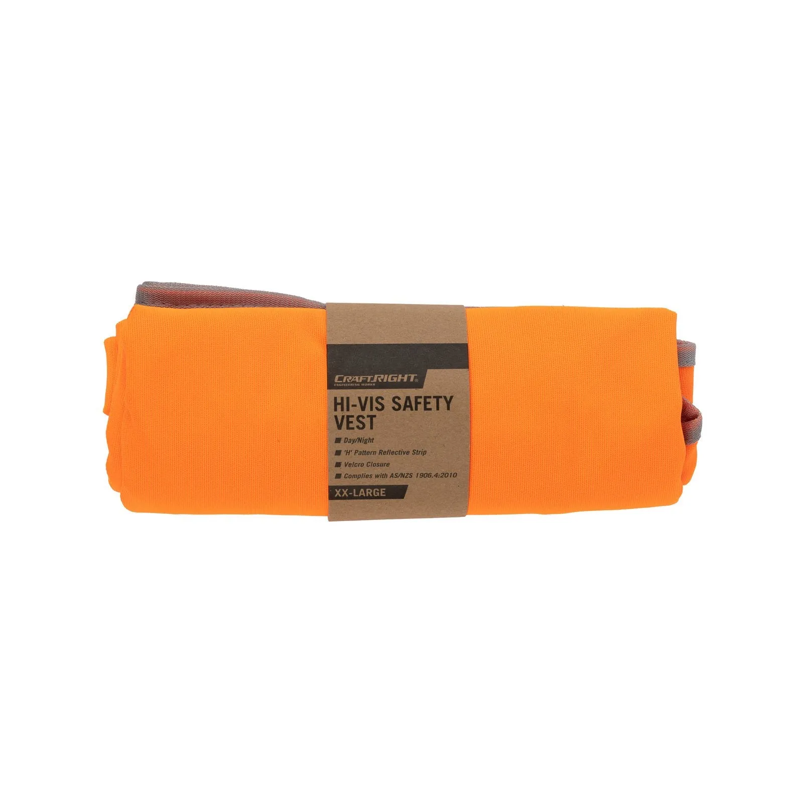 Craftright 2XL Hi Vis Orange Day / Night Vest
