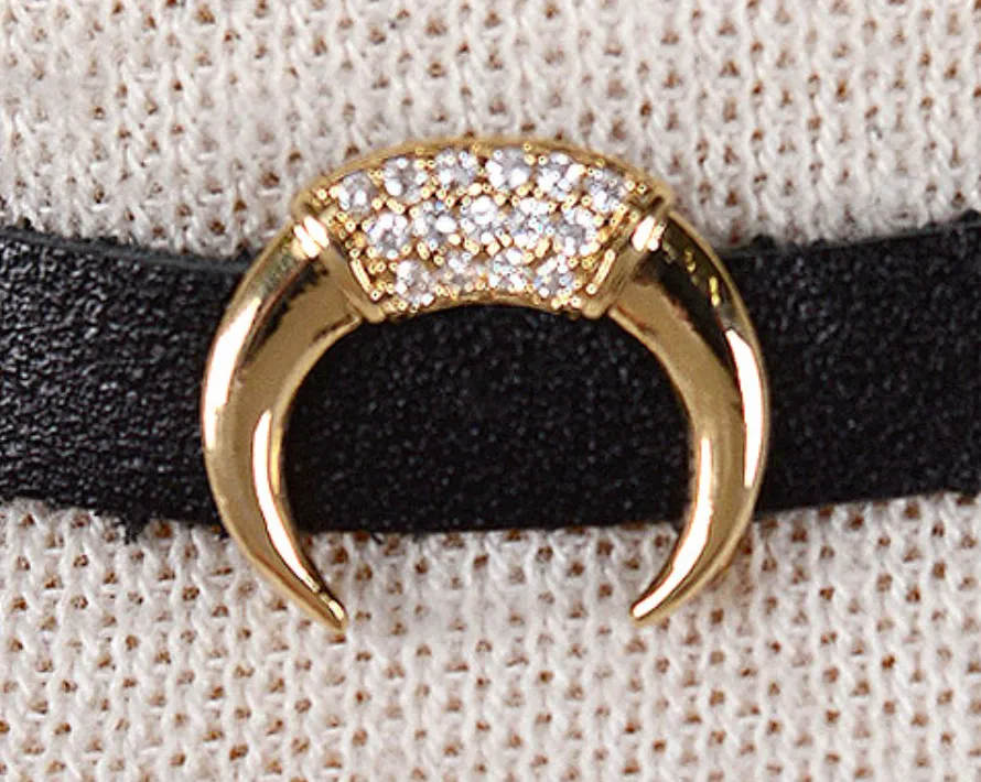 Crescent Moon Choker