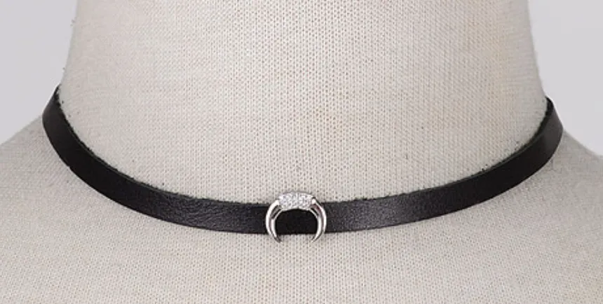 Crescent Moon Choker