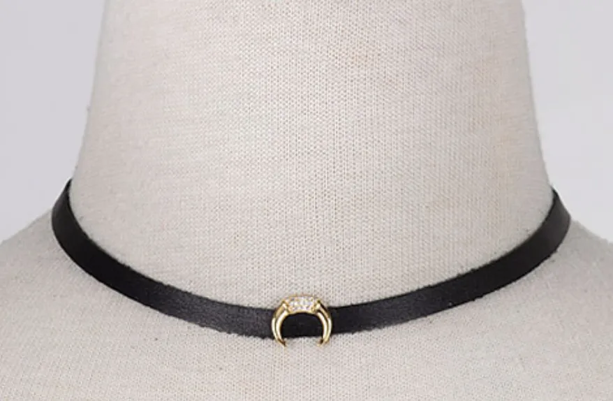 Crescent Moon Choker