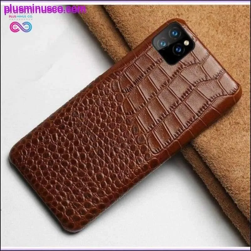 Crocodile Skin Phone Case For iPhone 11 11 Pro XR XS Max X