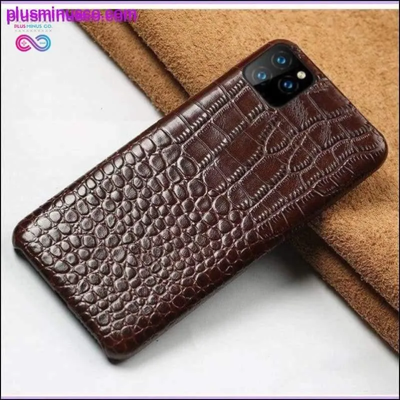 Crocodile Skin Phone Case For iPhone 11 11 Pro XR XS Max X