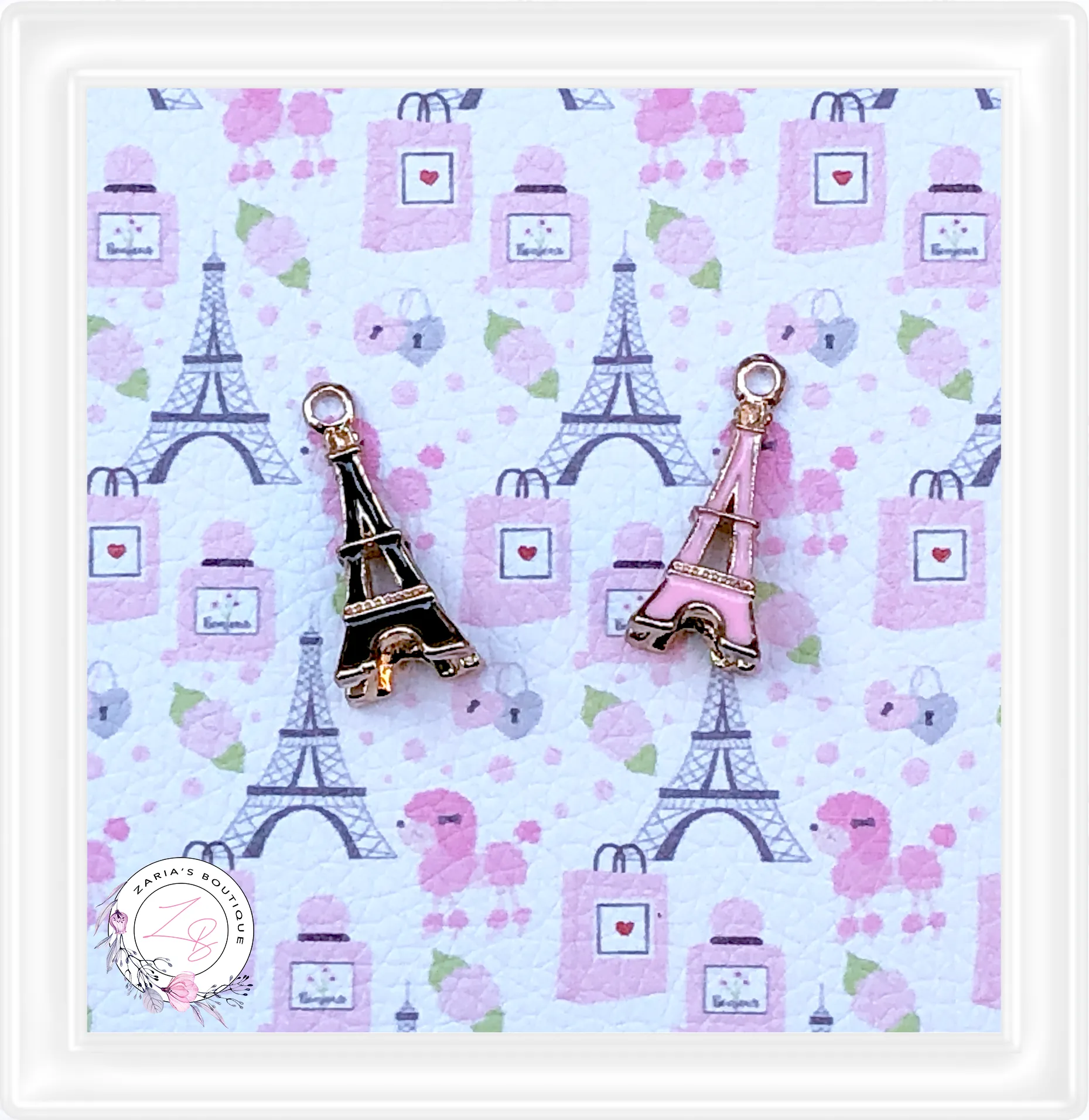 ⋅ Crystal Bow Charms  ⋅ Enamel Charms Pendants Earrings Bow Dangles