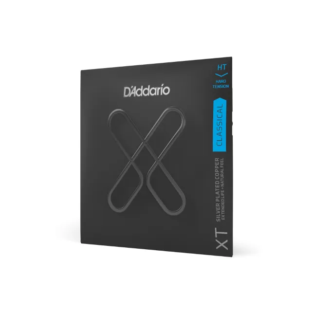 D'Addario (XTC46) XT Coated Classical Guitar Strings - Hard Tension