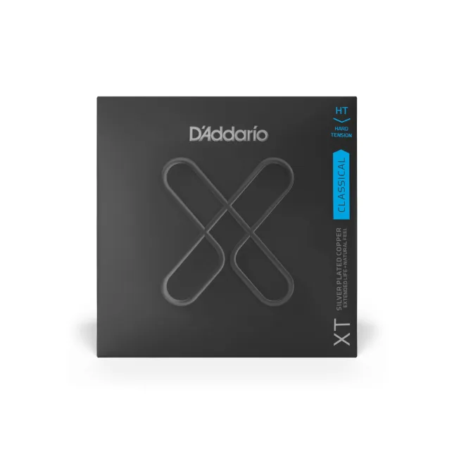 D'Addario (XTC46) XT Coated Classical Guitar Strings - Hard Tension