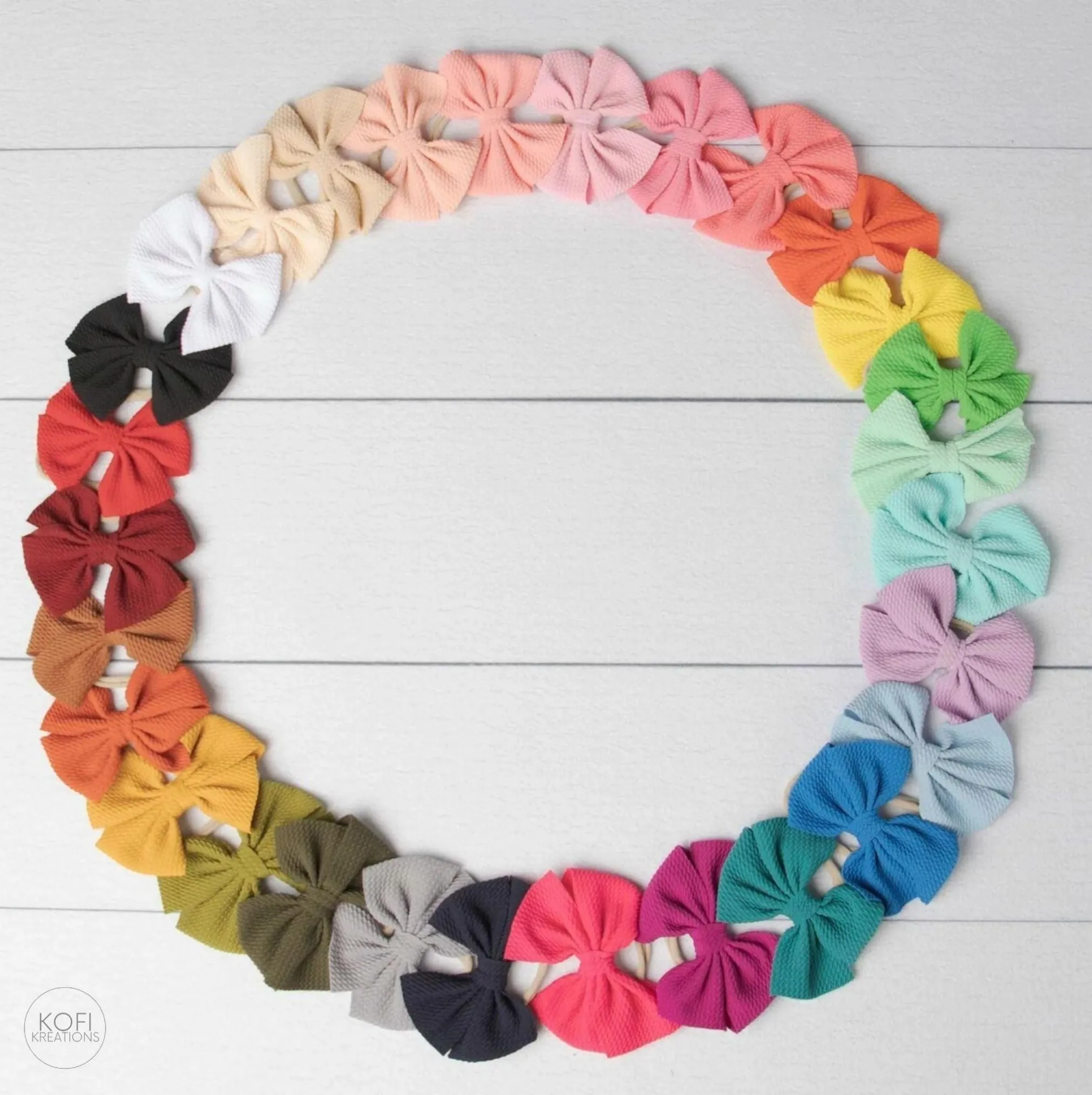Dark Pink - Pinwheel Headband