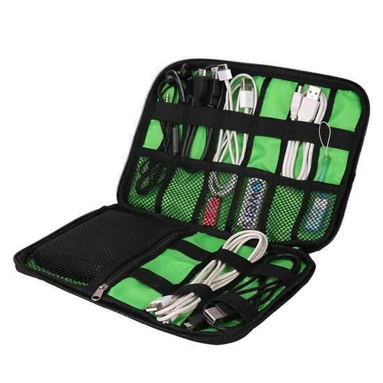 Data Cable Practical Earphone Wire Storage Bag Power Line Organizer USB Flash Disk Case Digital Accessories Finishing Bag