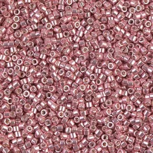 DB 435, Galvanized Pink Blush,  Miyuki Delica Beads, Size 11, 5 grams - Seed Bead - Retail & Wholesale