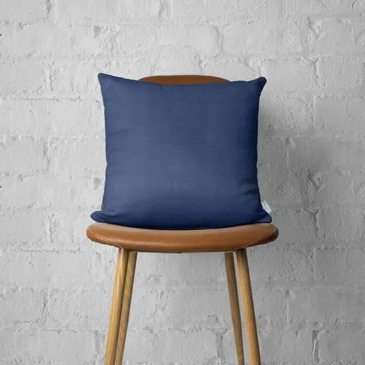 Decorative Vegan Faux Leather Throw Pillow