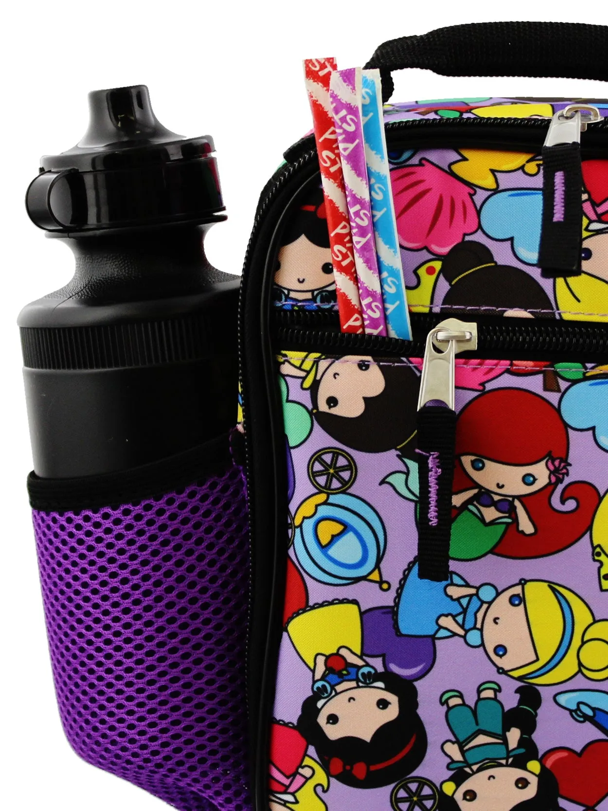 Disney Princess Emoji Insulated School Lunch Box