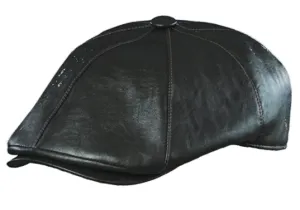 Dorfman Pacific Faux Leather Ivy hCap - MC320-BLK