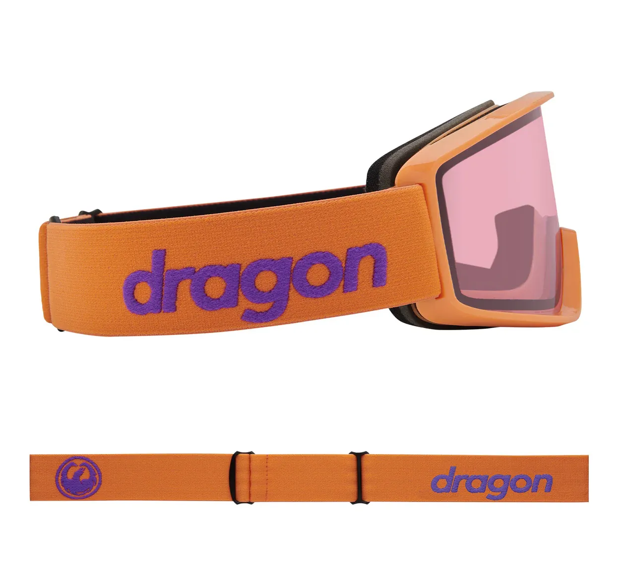 Dragon DXT OTG 2 Snow Goggle With Base Lens - Apricot