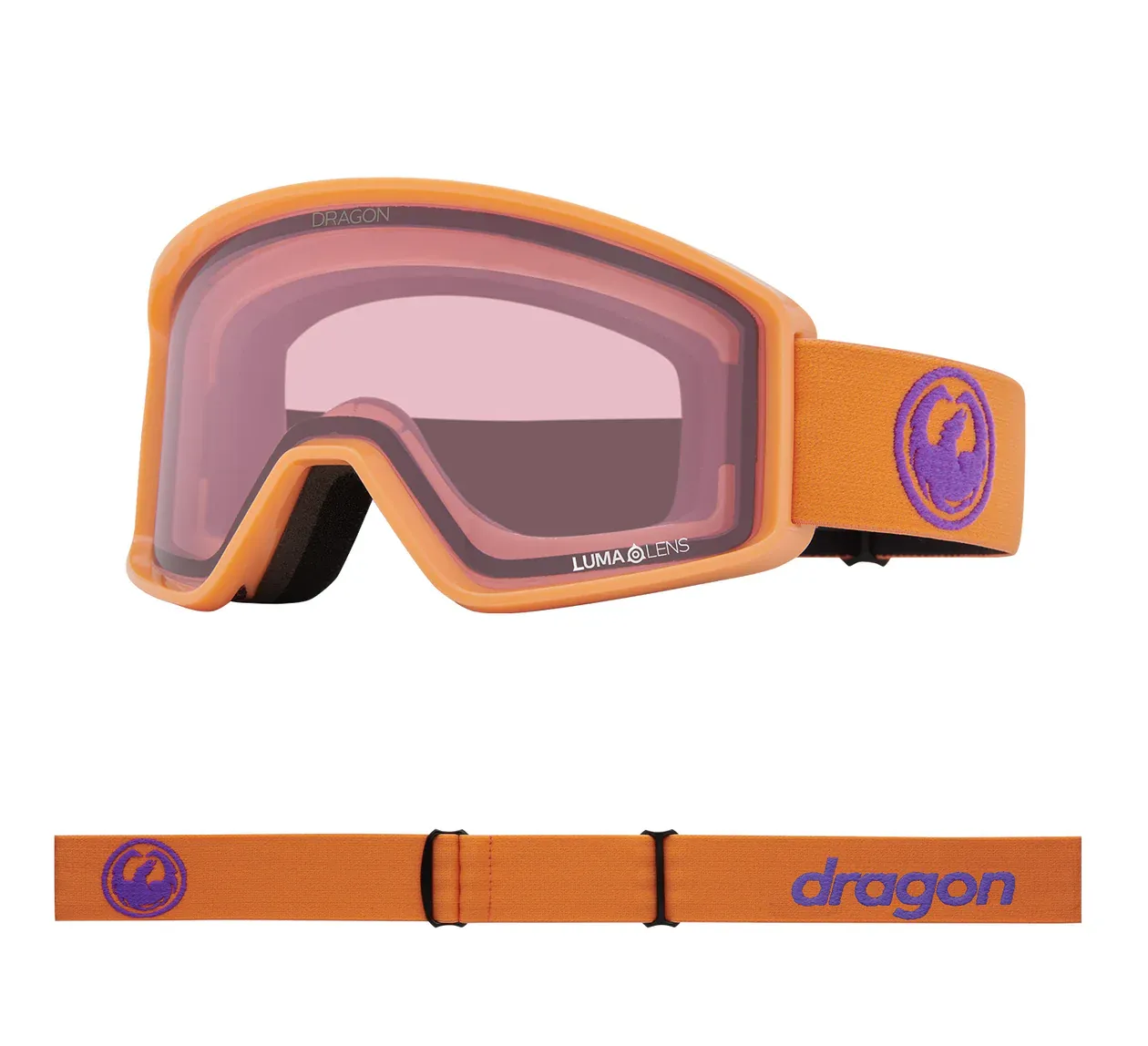 Dragon DXT OTG 2 Snow Goggle With Base Lens - Apricot